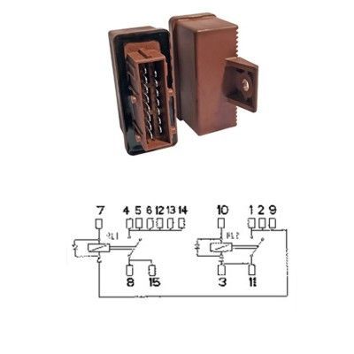 MEAT & DORIA Relay, fuel pump